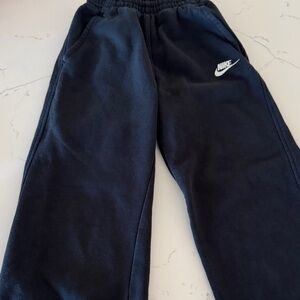 Nike Kids Black Wide Leg Sweatpants